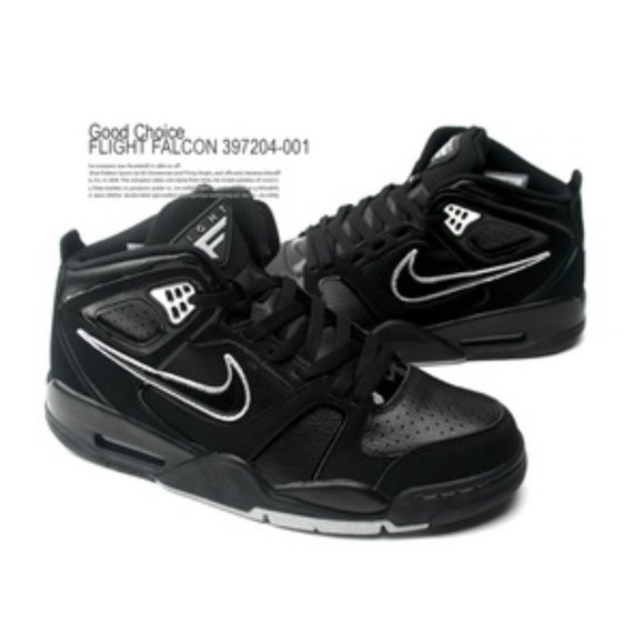 nike air flight falcon black